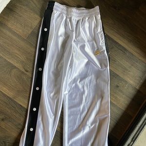 Nike button up the side flared sweatpants